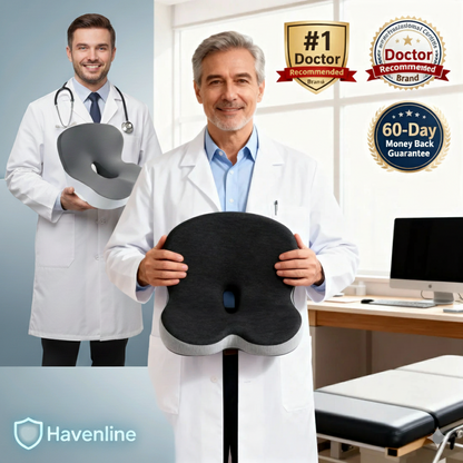 Memory Foam One-Piece Seat Cushion Backrest Office Chair Cushion Massage Lumbar Support Pain Relief Breathable Car Butt Pad