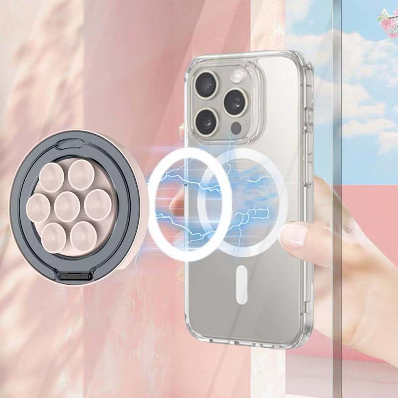 Suction Phone Case Mount Magnetic Multipurpose Suction Grip Case Mount Suction Phone Case Shower Phone Holder Multipurpose